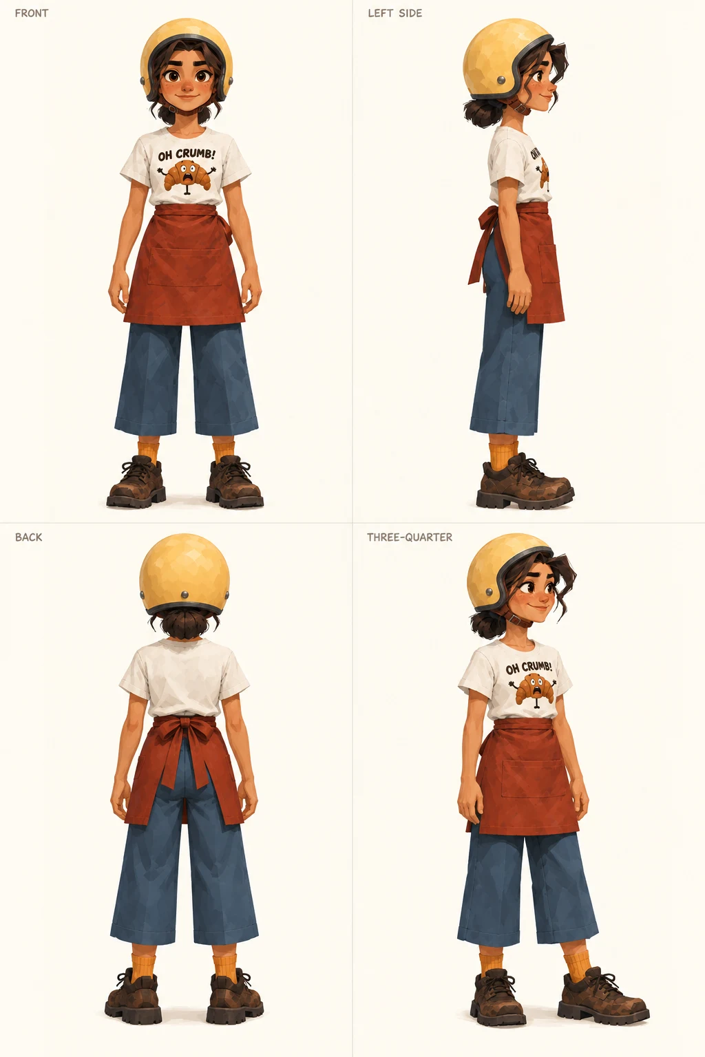 The baker / Helmet turnaround